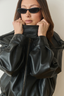THE NOIR LEATHER  JACKET