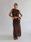 JANETTE TOP BROWN