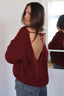 GIGI SWEATER BURGUNDY