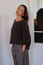 GIGI SWEATER CHOCOLATE