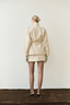 Short Wool Blazer Coat