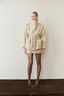 Short Wool Blazer Coat