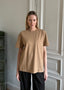 CLASSIC OVERSIZE T-SHIRT BEIGE