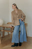 SUEDE FRINGE JACKET CAMEL