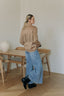 SUEDE FRINGE JACKET CAMEL
