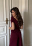 COMFY PANTS BURGUNDY