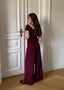 COMFY PANTS BURGUNDY