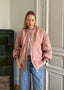 OVERSIZE LONG BOMBER ROSE