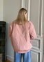 OVERSIZE LONG BOMBER ROSE