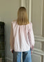 LA COCARDE CLASSIC SHIRT ROSE STRIPES