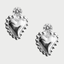 EARRINGS CHÂTELET STRASS HAUT ARGENT