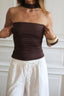 LAYLA TOP CHOCOLATE