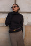 THE WOOL TURTLENECK – ESPRESSO