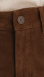 Suede Mini Skirt– Chocolate