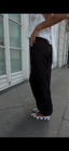 Balloon Black Pants