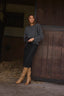 Wool Midi Skirt