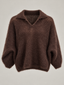 Espresso Haze Mohair Polo