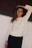 The Ivory Cashmere & Wool Sweater Beige