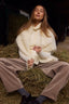 The Ivory Wrap Cardigan Sweater