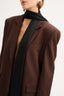 OVERSIZED CHOCOLATE JACKET