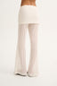 LACE SLIM TROUSERS