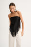 SOFT VISCOSE SHAWL BLACK