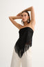 SOFT VISCOSE SHAWL BLACK