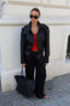 THE NOIR LEATHER BLACK JACKET
