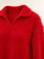 Scarlet Haze Mohair Polo