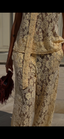LACE BUTTER PANTS