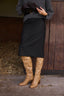Wool Midi Skirt