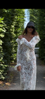 Cream Lace Dress