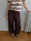 Chocolate Brown Balloon Pants