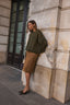 SOFT MOHAIR SWEATER – OLIVE