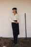 Wool Midi Skirt