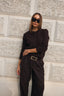 Wool Cardigan Brown