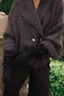 Cocoa Wrap Cardigan