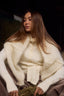 The Ivory Wrap Cardigan Sweater