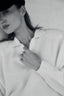 The Ivory Cashmere & Wool Polo Sweater