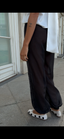 Balloon Black Pants