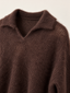 Espresso Haze Mohair Polo