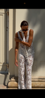 LACE WHITE PANTS