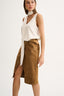 SUEDE SIDE SKIRT