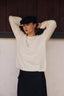 The Ivory Cashmere & Wool Sweater Beige