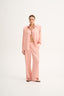 SATIN SHIRT PEACH