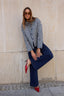 FLARE DARK BLUE JEANS