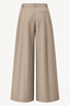 Taupe Oversized Wool Trousers