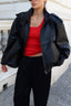 THE NOIR LEATHER BLACK JACKET