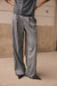 Grey Wide-Leg Trousers
