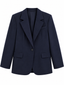 Navy Blue Oversized Blazer